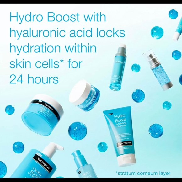 6pk Neutrogena Hydro Boost Cleanser Face 25 Wipes - Picture 2 of 2